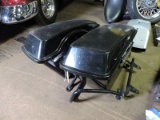 MOTORCYCLE SADDLE BAGS - Hard Side, Set of 2, USED, Very Good Condition