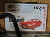 Framed Poster / Pontiac - 1970 / 24