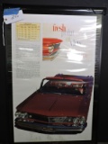 Framed Poster / Pontiac - 1960 - Fresh Point of View / 24
