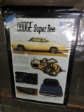 Framed Poster / 1968 Dodge Super Bee / 24