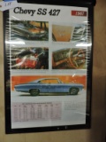 Framed Poster / Chevrolet SS 427 1967 / 24