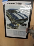 Framed Poster / 1968 Cheverolet Camaro Z-28 / 24