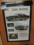 Framed Poster / 1967 Ford Shelby Mustang / 24