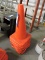 Lot of 10 Orange Traffic Cones
