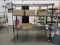 4-Level Rolling Wire Shelf / 72