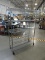 Stainless Steel 5-Shelf WireRolling Rack / 48