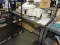 Steel Work Table with Shelf / 72