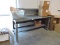 Steel Work Bench with Shelf / 72
