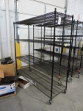 4-Shelf Rolling Wire Rack / 72