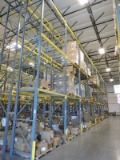 Tall Industrial Pallet Racking / 10 Sections / Totalling: 25' Tall X 83' Long