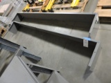 Pair of 8-Foot Wide Steel Shelves / 12