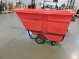 ULINE Tilt Truck / Tilt Warehouse Bin - Rolling