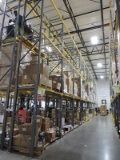 Tall Industrial Pallet Racking / 10 Sections / Totalling: 25' Tall X 83' Long