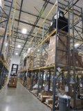 Tall Industrial Pallet Racking / 10 Sections / Totalling: 25' Tall X 83' Long