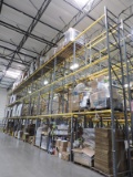 Tall Industrial Pallet Racking / 10 Sections / Totalling: 25' Tall X 83' Long