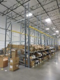 7-Bay Rack System with Rolling Shelves / Makes 58' X 11' Overall