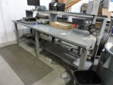 Steel Work Bench / Apprx 96