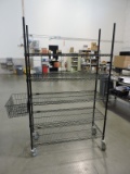 5-Shelf Wire Rolling Rack / 47
