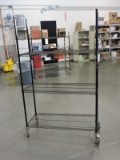 3-Shelf Wire Rolling Rack / 47