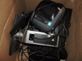 Pair of Monitors, 1 Keyboard and a Label Printer