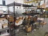 4-Shelf Wire Rolling Rack / 72