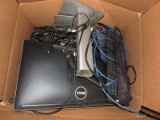 Pair of Monitors, Keyboard and Computer Cables