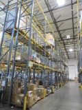 Tall Industrial Pallet Racking / 10 Sections / Totalling: 25' Tall X 83' Long