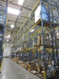 Tall Industrial Pallet Racking / 10 Sections / Totalling: 25' Tall X 83' Long