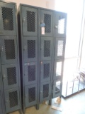 12-Space Steel Employee Lockers / 36