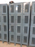 12-Space Steel Employee Lockers / 36