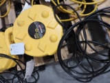 BAYCO Brand Retractable Cord Reel / 50' - needs new spring