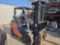 Toyota 8FG35U Propane Forklift / 544 Hrs / Side Shift - Triple Mast.