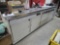 LISTA 3-Part Shop Cabinets with Stainless Steel Counter Top.