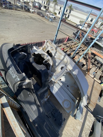 Porsche 987 Boxster Passenger Side Quarter Cut