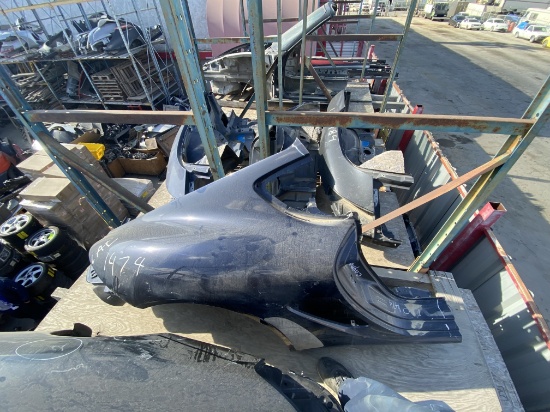Porsche 987 Cayman Passenger Side Quarter Cut