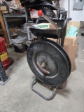 Skid Strapping Equipment - Strap Reel and 3 Clamp Tools.