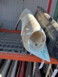 Porsche passenger front fender - 964 - white