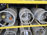 Lot of 3 Propane Tanks for a Fork Lift