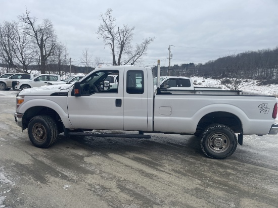 2012 Ford F250 Extra Cab Pickup / 4X4 Gas - Located: Montrose, PA