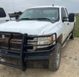 2013 Chevrolet 2500HD Extra Cab Pickup / 4X4 Gas - Located: Victoria, TX