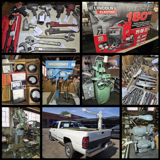 Electric Motor & Machine Shop Retirement Auction
