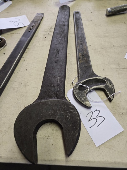 Pair of Vintage Wrenches - Industrial