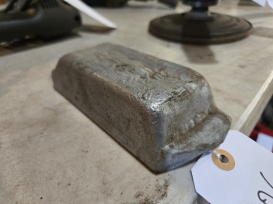 Solid Block of ZINC / 4.5 LBS