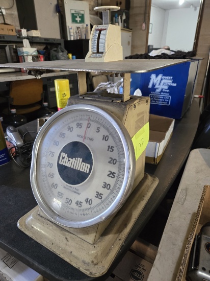 CHATILLON 100 LB Commercial Scale plus Mini Scale
