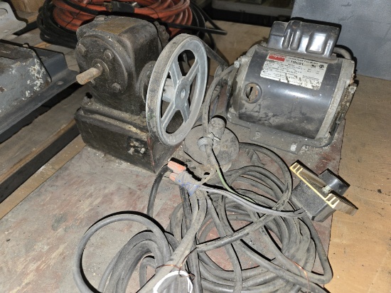 Motor and Coil Wire Winding Machine