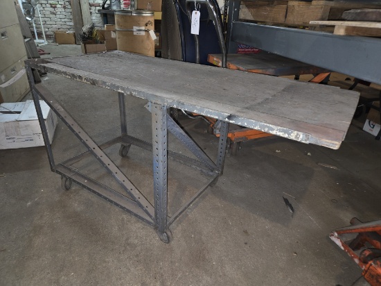 Low Rolling Work Shop Table