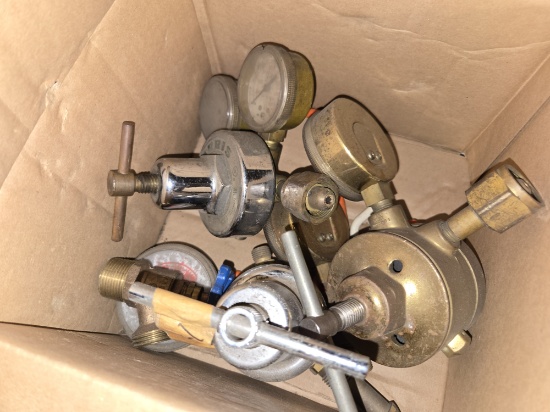 (3) Used Gas Regulators/Gauges