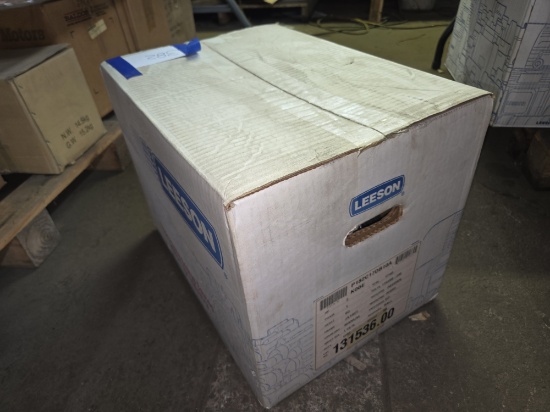 New Leeson 2 HP, 1 Ph, JX182T Frame