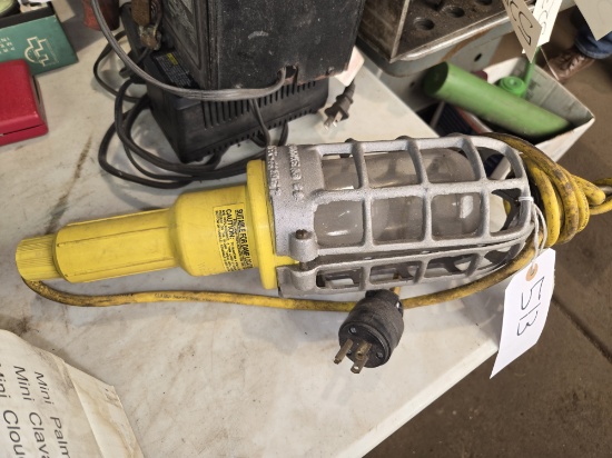 Flammable Proof Drop Light