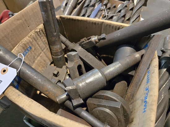 Large Rocker Tool Post, Sleeves, Keyway Cutter Etc.